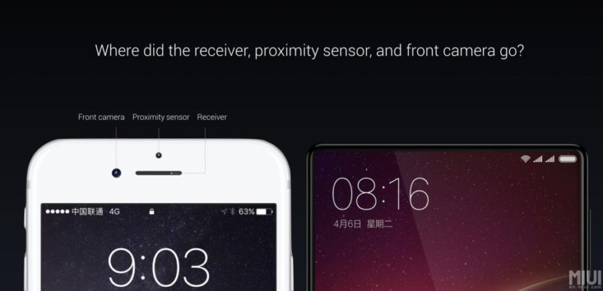 Xiaomi lève le voile sur le Xiaomi Mi Mix, un smartphone bluffant et innovant