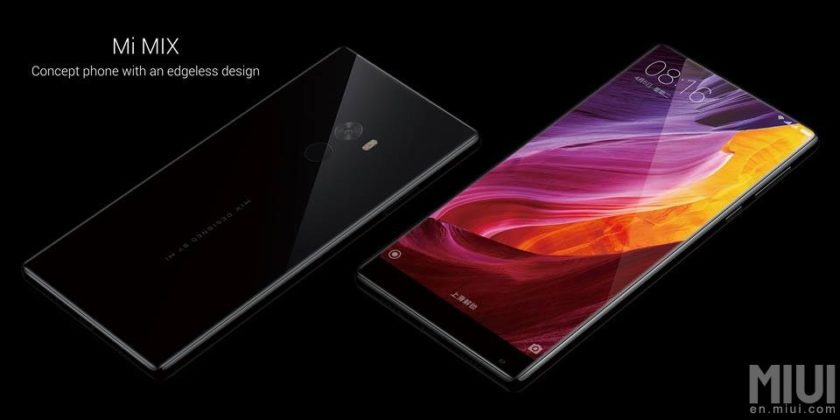 Xiaomi lève le voile sur le Xiaomi Mi Mix, un smartphone bluffant et innovant