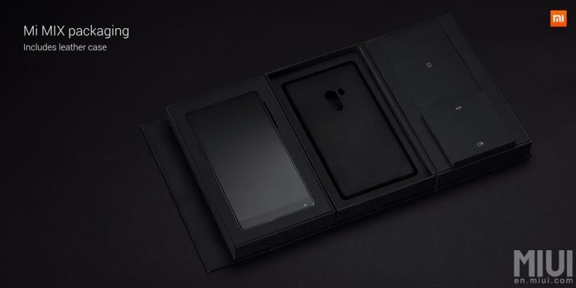 Xiaomi lève le voile sur le Xiaomi Mi Mix, un smartphone bluffant et innovant