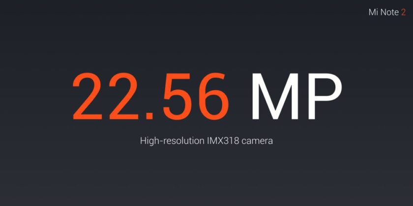 Le Xiaomi Mi Note 2 est maintenant officiel