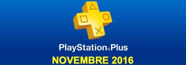 Playstation Plus : les jeux offerts du mois de novembre 2016
