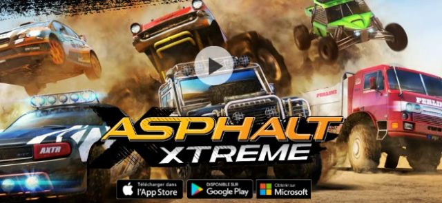 Faites du hors piste avec le jeu Asphalt Xtreme !