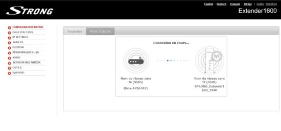 Test du Strong Wi-Fi Range Extender 1600