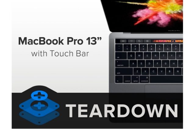 Le nouveau MacBook Pro avec Touch Bar est irréparable !