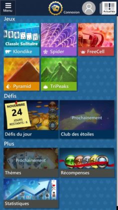 Le fameux jeu Solitaire débarque sur iOS et Android