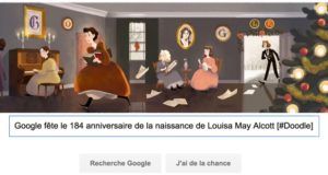 Google fête le 184e anniversaire de la naissance de Louisa May Alcott [#Doodle]