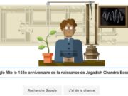 Google fête le 158e anniversaire de la naissance de Jagadish Chandra Bose Google fête le 158e anniversaire de la naissance de Jagadish Chandra Bose