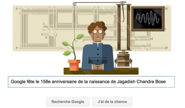 Google fête le 158e anniversaire de la naissance de Jagadish Chandra Bose