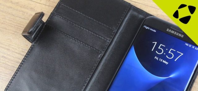 Etui portefeuille Olixar pour Samsung Galaxy S7 Edge [Test]