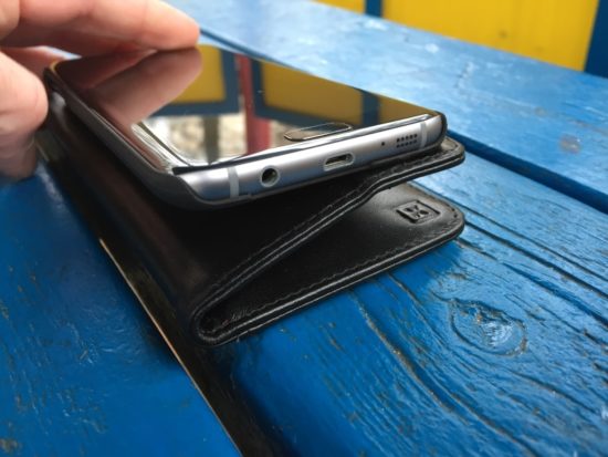 Etui portefeuille Olixar pour Samsung Galaxy S7 Edge [Test]