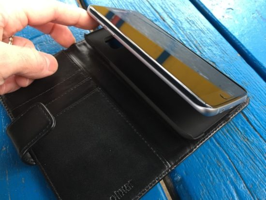 Etui portefeuille Olixar pour Samsung Galaxy S7 Edge [Test]