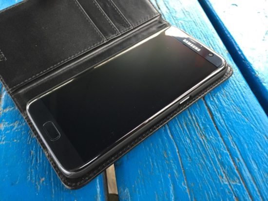 Etui portefeuille Olixar pour Samsung Galaxy S7 Edge [Test]