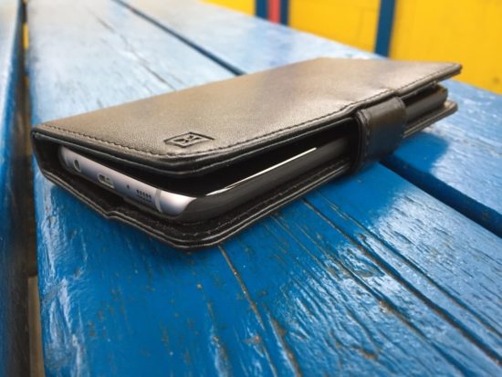 Etui portefeuille Olixar pour Samsung Galaxy S7 Edge [Test]