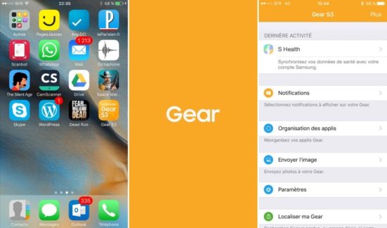 Gear S2 / Gear S3 : une version Gear Manager pour iOS vient de fuiter sur le web