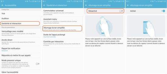 Galaxy S7 / S7 Edge : comment allumer l'écran sans toucher l'appareil ? [Tuto]