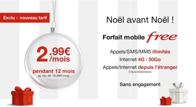 #FreeMobile propose son forfait illimité à 2,99€ par mois pendant 1 an sur Vente-privee.com