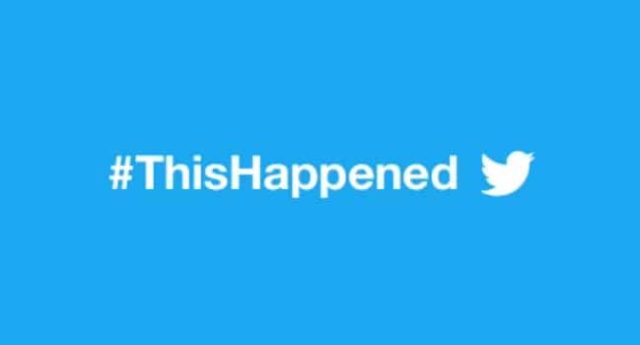 La rétrospective de l'année 2016 de Twitter #ThisHappened