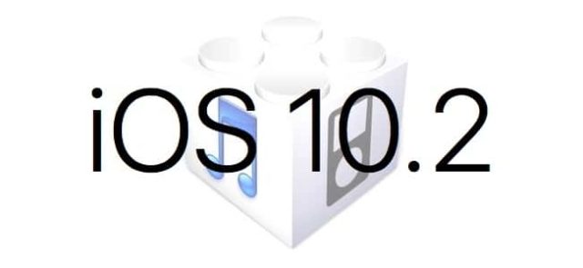 L’iOS 10.2 est disponible au téléchargement [liens directs]