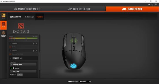 SteelSeries Rival 500 : une souris de gamer avec 15 boutons programmables et un retour tactile [Test]