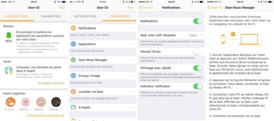 Samsung Gear : les applications iOS pour les Gear S2, Gear S3 et Gear Fit2 sont enfin disponibles !