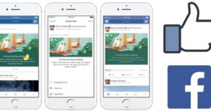 Facebook propose la météo ainsi qu'une animation lors des changements de saison