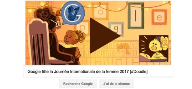 Google fête la Journée Internationale de la femme 2017 [#Doodle]