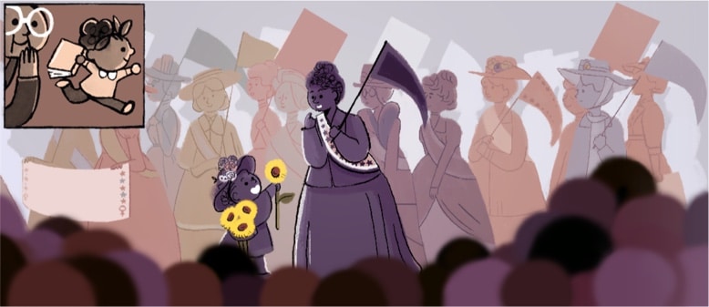 Google fête la Journée Internationale de la femme 2017 [#Doodle]