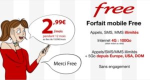 Free Mobile brade son forfait illimité à 2,99€/mois pendant 1 an