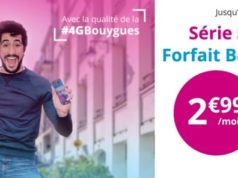 Le forfait B&You 20Go est à 2,99€/mois jusqu'au 28 mars 2017