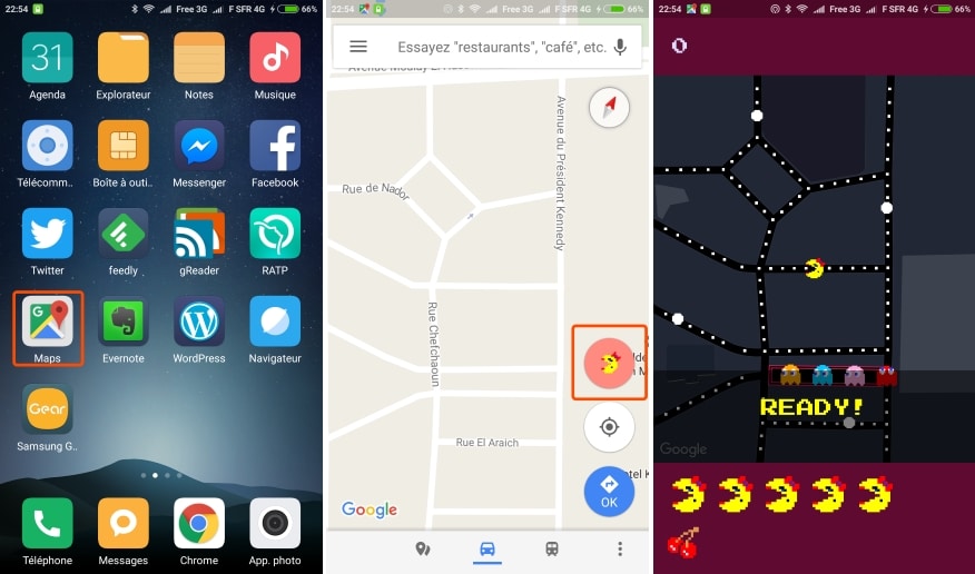 Desvendamos os enigmas: encontre o Pac-Man do Google Maps no celular