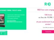 Red by SFR propose une offre Red box à 10€ par mois à vie Red by SFR propose une offre Red box à 10€ par mois à vie