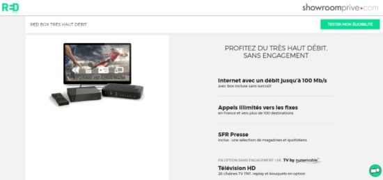 Red by SFR propose une offre Red box à 10€ par mois à vie