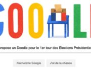 Google propose un #Doodle pour le premier tour des Élections Présidentielles 2017