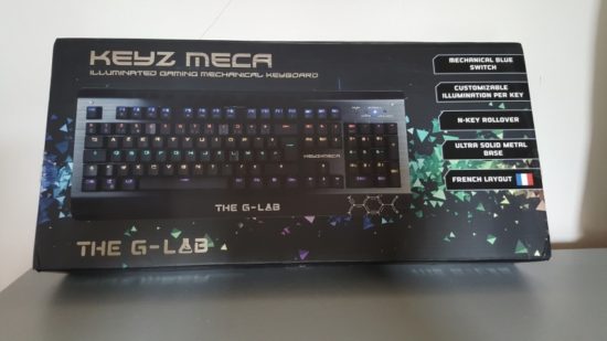 The G-Lab Keyz Meca : un clavier mécanique français réussi