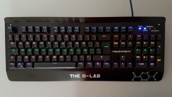 The G-Lab Keyz Meca : un clavier mécanique français réussi