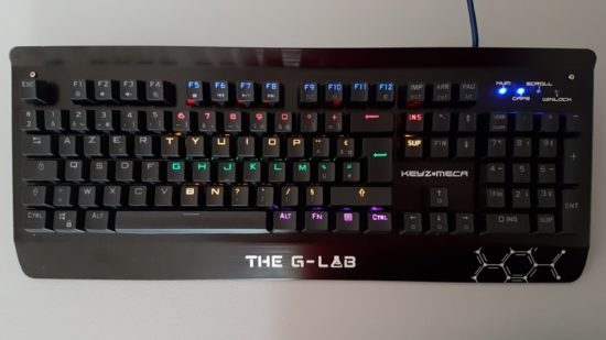 The G-Lab Keyz Meca : un clavier mécanique français réussi