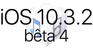 L’iOS 10.3.2 bêta 4 est disponible pour les développeurs L'iOS 10.3.2 bêta 4 est disponible pour les développeurs