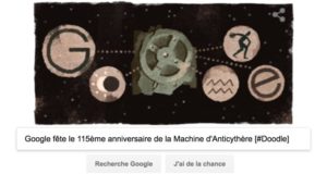 Google fête le 115ème anniversaire de la découverte de la Machine d'Anticythère [#Doodle]