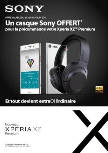 Sony Xperia XZ Premium : nous connaissons son prix et sa date de sortie en France