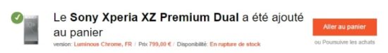 Sony Xperia XZ Premium : nous connaissons son prix et sa date de sortie en France [MAJ]
