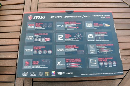 MSI GT72VR 6RE Dominator Pro : un notebook taillé pour le jeu [Test]