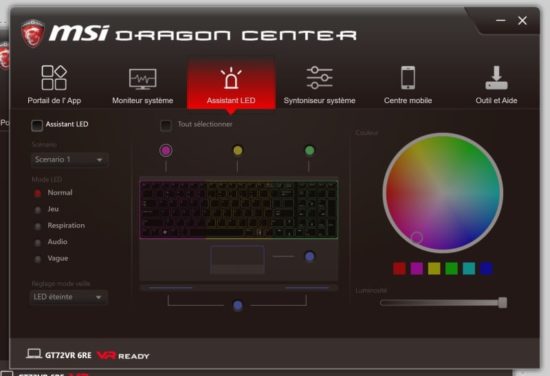 MSI GT72VR 6RE Dominator Pro : un notebook taillé pour le jeu [Test]