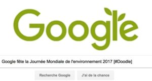 Google célèbre la Journée Mondiale de l'environnement [#Doodle]