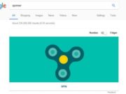Un simulateur de Hand Spinner dans Google [#EasterEgg]
