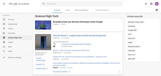 Google Actualités fait peau neuve