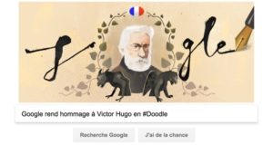 Google rend hommage à Victor Hugo en #Doodle