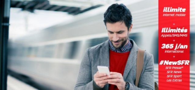 SFR dévoile un forfait Gigas illimités avec data illimité pour 39,99€ par mois