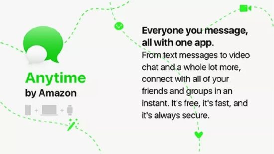 Amazon développe une application de messagerie nommée Anytime