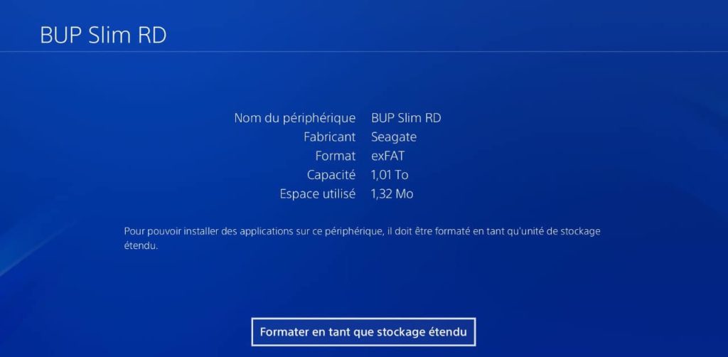 Comment paramétrer et utiliser un disque dur externe sur PS4 [Tutoriel
