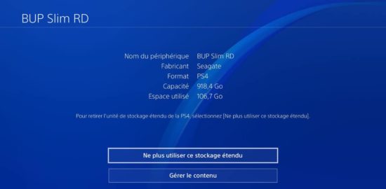 Comment paramétrer et utiliser un disque dur externe sur PS4 [Tutoriel]